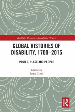 Cover Global Histories of Disability, 1700-2015