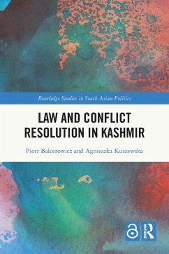 Cover Law and Con¿ict Resolution in Kashmir