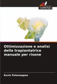Ottimizzazione e analisi della trapiantatrice manuale per risone