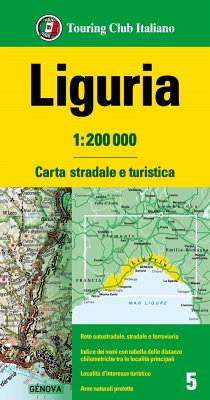 Cover Liguria 1:200.000