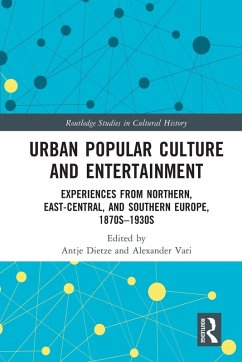 Cover Urban Popular Culture and Entertainment