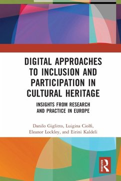Cover Digital Approaches to Inclusion and Participation in Cultural Heritage