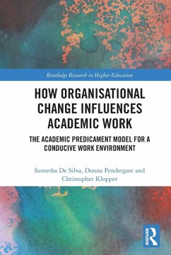 Cover How Organisational Change Influences Academic Work