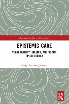 Cover Epistemic Care