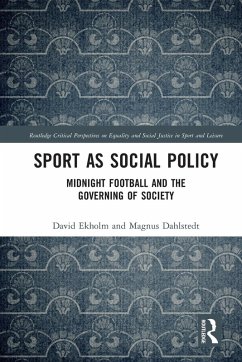 Cover Sport as Social Policy