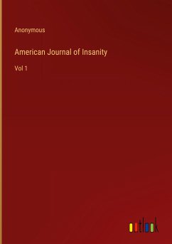 American Journal of Insanity - Anonymous