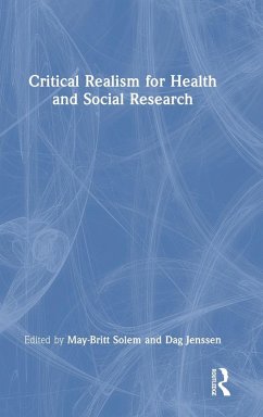 Cover Critical Realism for Health and Social Research