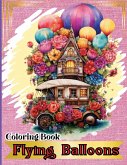 Flying Balloons Coloring Book