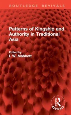 Cover Patterns of Kingship and Authority in Traditional Asia