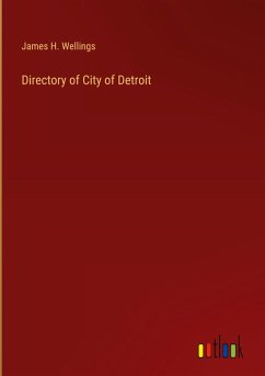 Cover Directory of City of Detroit