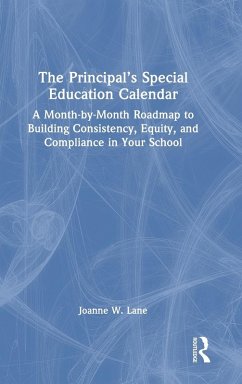 Cover The Principal's Special Education Calendar