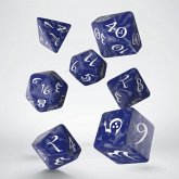 Classic RPG Cobalt & white Dice Set (7) Classic RPG Cobalt & white Dice Set (7)