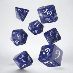 Classic RPG Cobalt & white Dice Set (7) Cover Classic RPG Cobalt & white Dice Set (7)