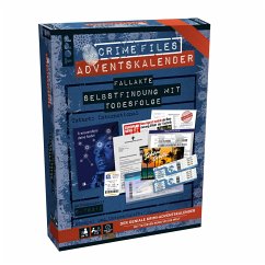 Cover Crime Files - Fallakte: Selbstfindung mit Todesfolge: Der Krimi-Adventskalender mit Tatorten rund um die Welt 