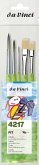 da Vinci Pinselset FIT SYNTHETICS & SYNTHETICS BRISTLE 4217, grün, 5er Set da Vinci Pinselset FIT SYNTHETICS & SYNTHETICS BRISTLE 4217, grün, 5er Set