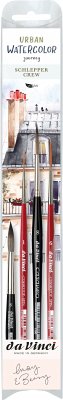 Cover da Vinci Pinselset Urban Watercolor Journey Schlepper Crew, 5er Set