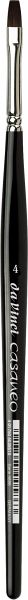 da Vinci Pinsel CASANEO Aquarellpinsel flach, Serie 5898 Gr. 4 da Vinci Pinsel CASANEO Aquarellpinsel flach, Serie 5898 Gr. 4