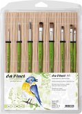 da Vinci Pinselset FIT SYNTHETICS Hobby- und Schulmalpinsel FIT in Matte, Serie 5329, 8er Set