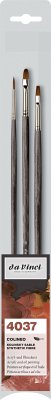 da Vinci Pinselset COLINEO Öl- und Acrylmalpinsel, 3er Set