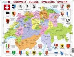Cover Puzzle - Schweiz (politisch)