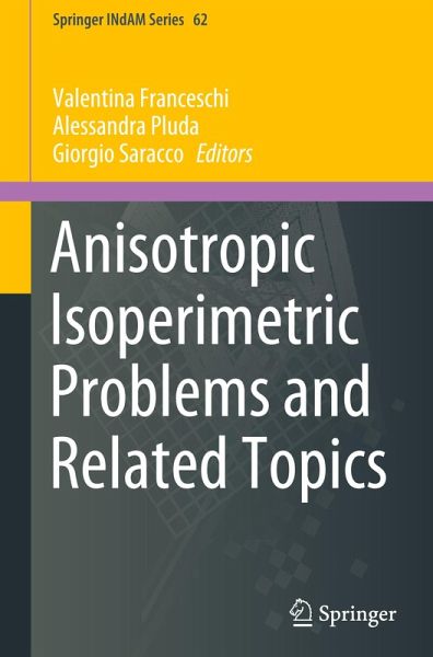 Anisotropic Isoperimetric Problems and Related Topics Anisotropic Isoperimetric Problems and Related Topics