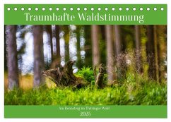 Traumhafte Waldstimmung am Rennsteig im Thüringer Wald (Tischkalender 2025 DIN A5 quer), CALVENDO Monatskalender - Irmer, Torsten