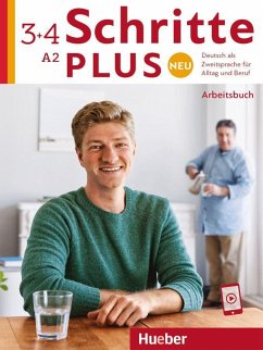 Schritte plus Neu 3+4. Arbeitsbuch mit Audios online - Niebisch, Daniela;Pude, Angela;Reimann, Monika