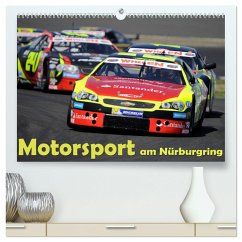 Motorsport am Nürburgring (hochwertiger Premium Wandkalender 2025 DIN A2 quer), Kunstdruck in Hochglanz