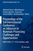 Proceedings of the 3rd International Conference on Advances in Materials Processing: Challenges and Opportunities