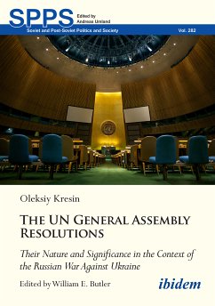 United Nations General Assembly Resolutions (eBook, PDF) - Kresin, Oleksiy V.