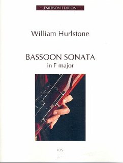 Cover Sonata F major for bassoon and piano