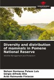 Diversity and distribution of mammals in Pomene National Reserve