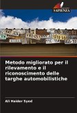 Metodo migliorato per il rilevamento e il riconoscimento delle targhe automobilistiche