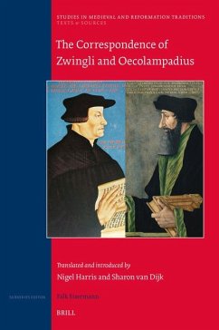 Cover The Correspondence of Zwingli and Oecolampadius