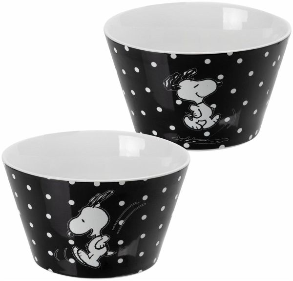 bowl - Black dots