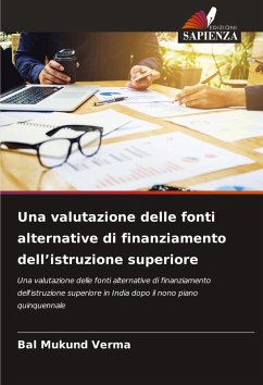 Cover Una valutazione delle fonti alternative di finanziamento dell'istruzione superiore