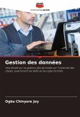 Gestion des données