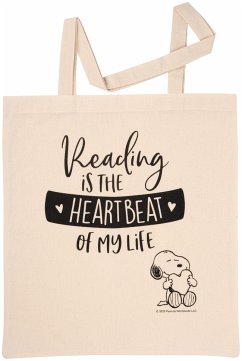 Cover bag shopping - natural - Heartbeat