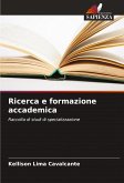 Ricerca e formazione accademica