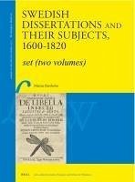 Cover Swedish Dissertations and Their Subjects, 1600-1820 (2 Vols.)