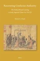 Cover Recovering Confucian Authority