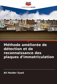 Méthode améliorée de détection et de reconnaissance des plaques d'immatriculation - Syed, Ali Haider