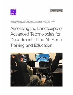 Assessing the Landscape of Advanced Technologies for Department of the Air Force Training and Education - Toukan, Mark; Yonekura, Emmi; Puri, Prateek; Lytell, Maria C; Schmid, Jon; Abler, Andrea M; Thalheimer, Meyer; Ro, Eddie; Winston, Isabelle