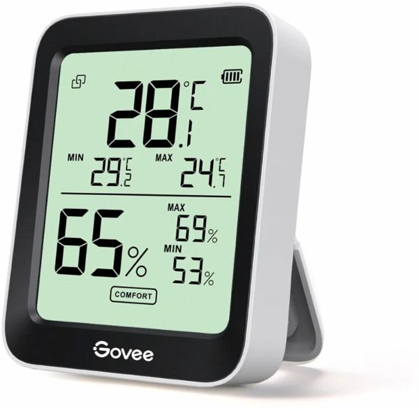 Govee - Bluetooth Thermometer Hygrometer with Screen Govee - Bluetooth Thermometer Hygrometer with Screen