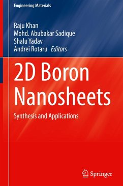 Cover 2D Boron Nanosheets