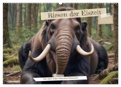Riesen der Eiszeit ¿ Ein Jahr voller Mammut Momente (Wandkalender 2025 DIN A2 quer), CALVENDO Monatskalender - Pilon, Claudia