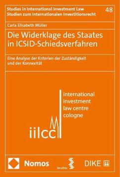 Die Widerklage des Staates in ICSID-Schiedsverfahren - Müller, Carla Elisabeth