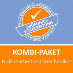 Kombi-Paket Holzbearbeitungsmechaniker Lernkarten - Christiansen, Jennifer; Rung-Kraus, M.