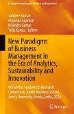 New Paradigms of Business Management in the Era of Analytics, Sustainability and Innovation