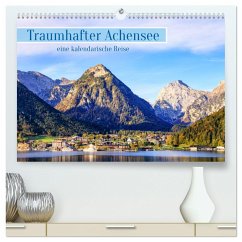 Traumhafter Achensee - eine kalendarische Reise (hochwertiger Premium Wandkalender 2025 DIN A2 quer), Kunstdruck in Hochglanz - Calvendo;Rosier (Videografic), Thomas